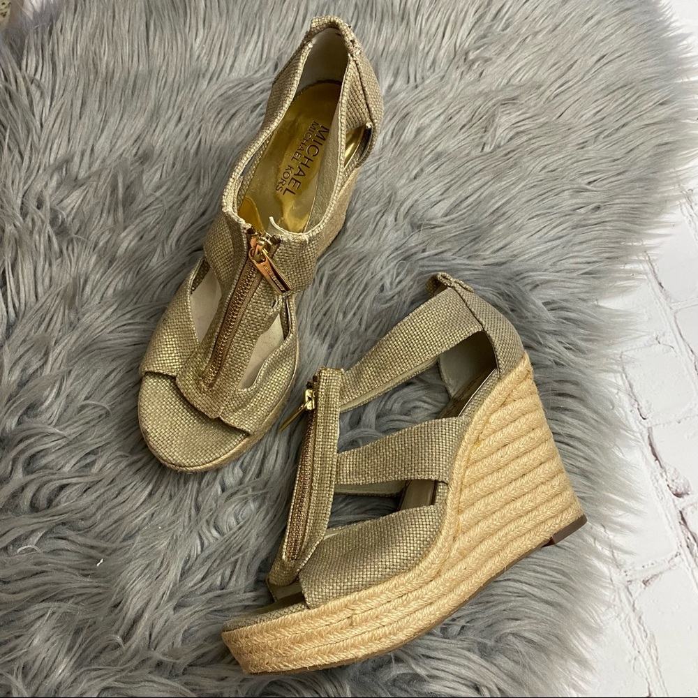Beautiful Michael Michael Kors espadrille wedges